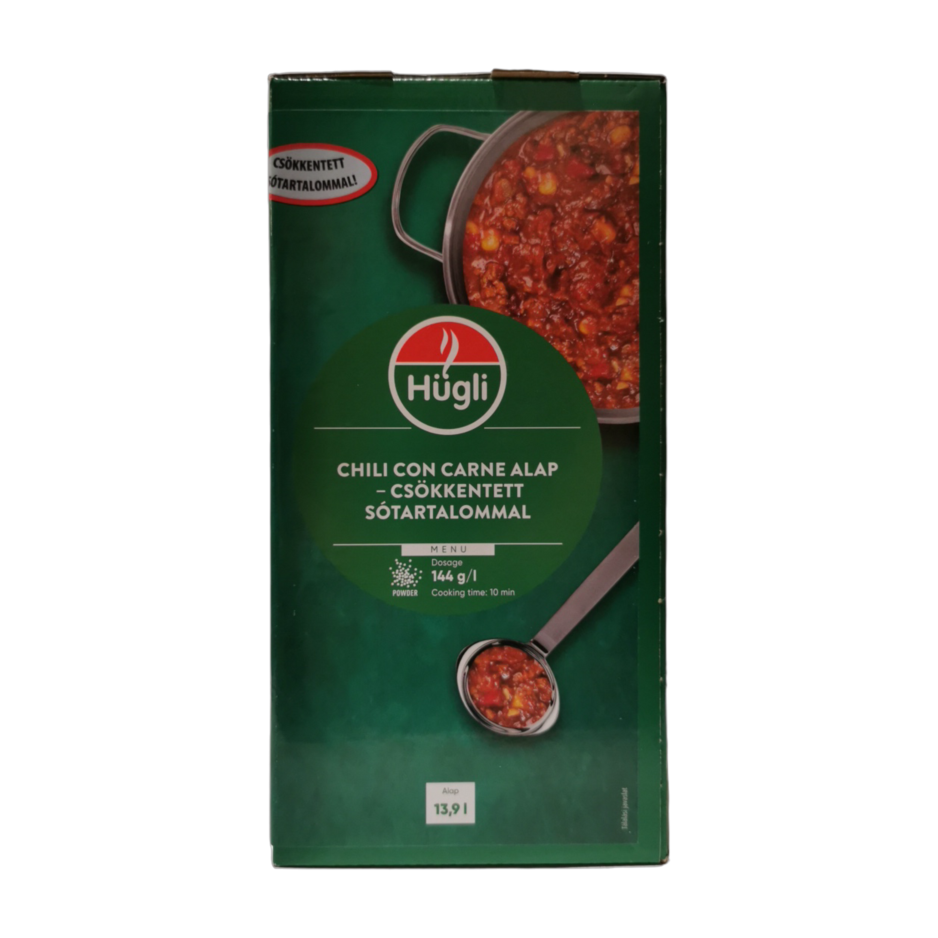 Chili Con Carne alap csökkentett sótartalmú 2 kg HÜGLI
