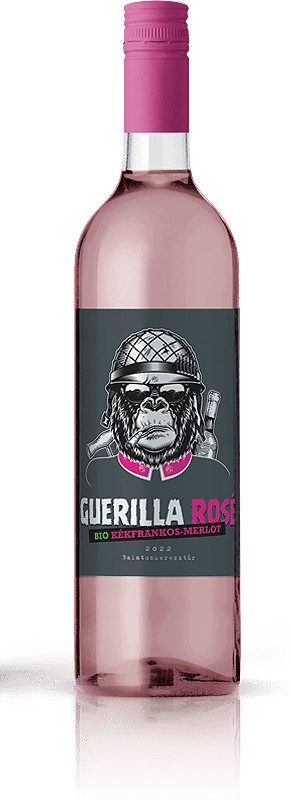 X Rubin Merlot&Kékfrankos BIO Rosé 2022 0.75L