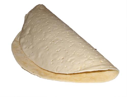 Tortilla lapok 35 cm (10 db/#) mirelit