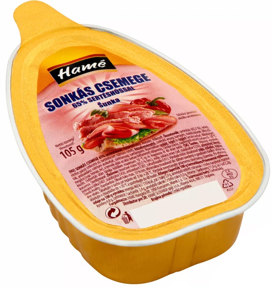 Sonkás pástétom 105 g HAMÉ