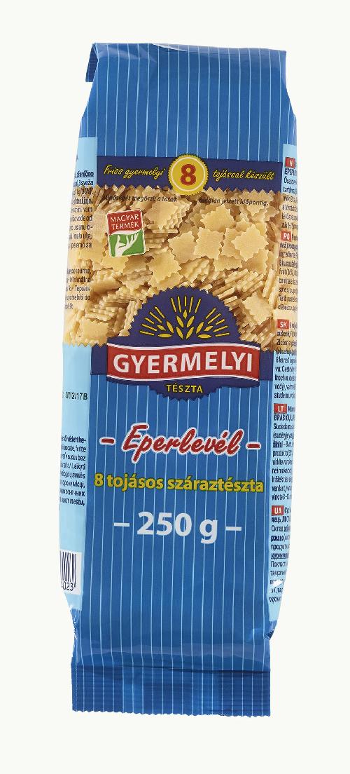 Eperlevél 8 tojásos 250 g GYERMELYI