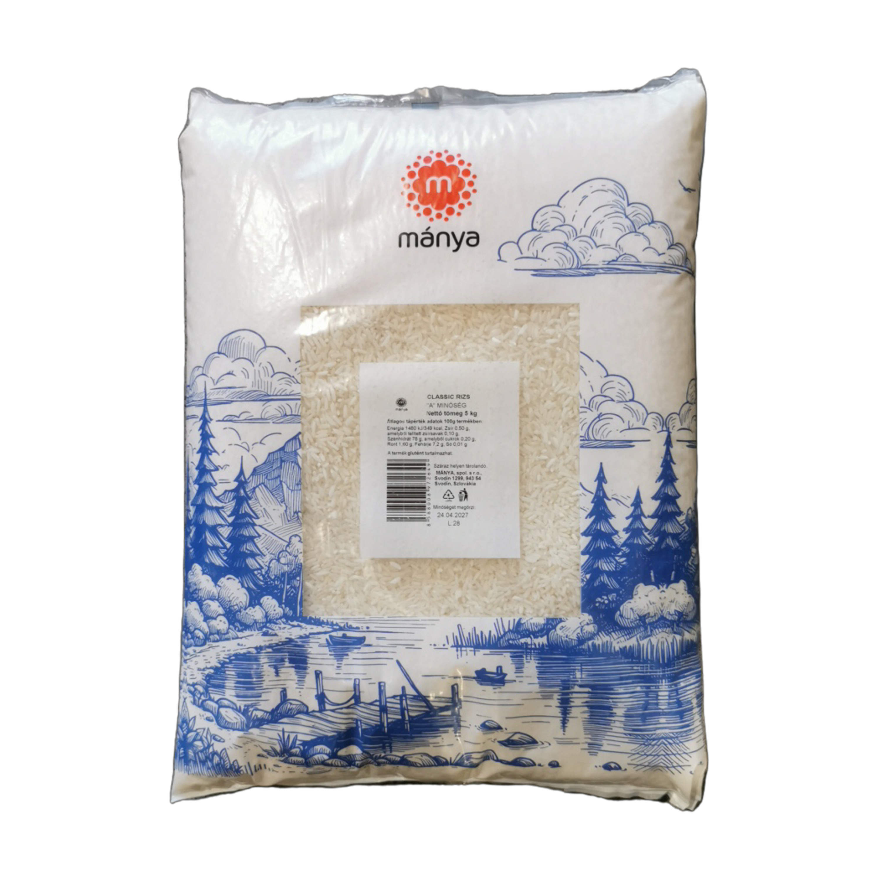 A rizs 5 kg MÁNYA