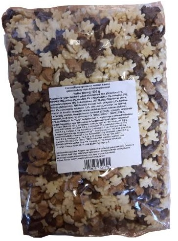 Gabonapehely dzsungel mézes-malátás-kakós teljes kiőrlésű 500 g CORNEXI