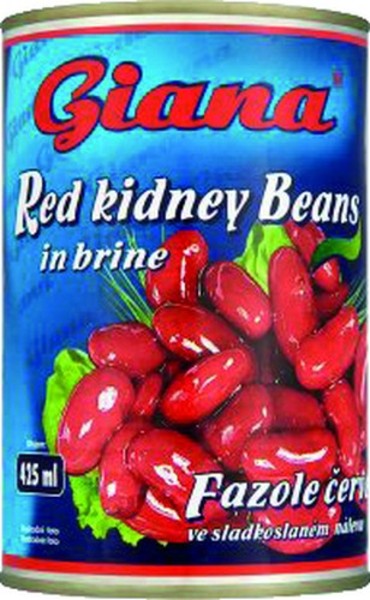 Vörösbab konzerv 425 ml GIANA/FRUPPY/KIDNEY/HARDWEST