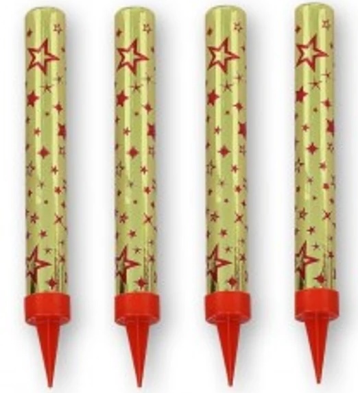 Torta tűzijáték kicsi 12 cm (4 db/#)