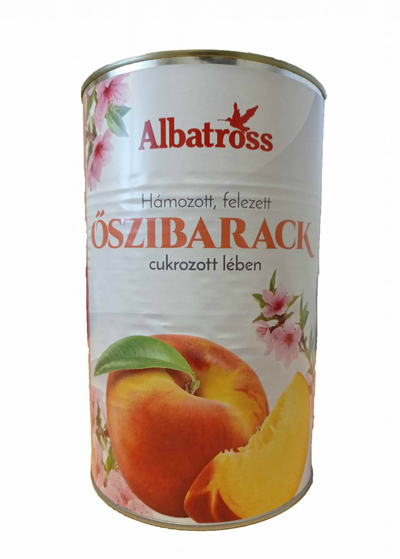 Őszibarack felezett 4.250/2.400 g ALBATROSS