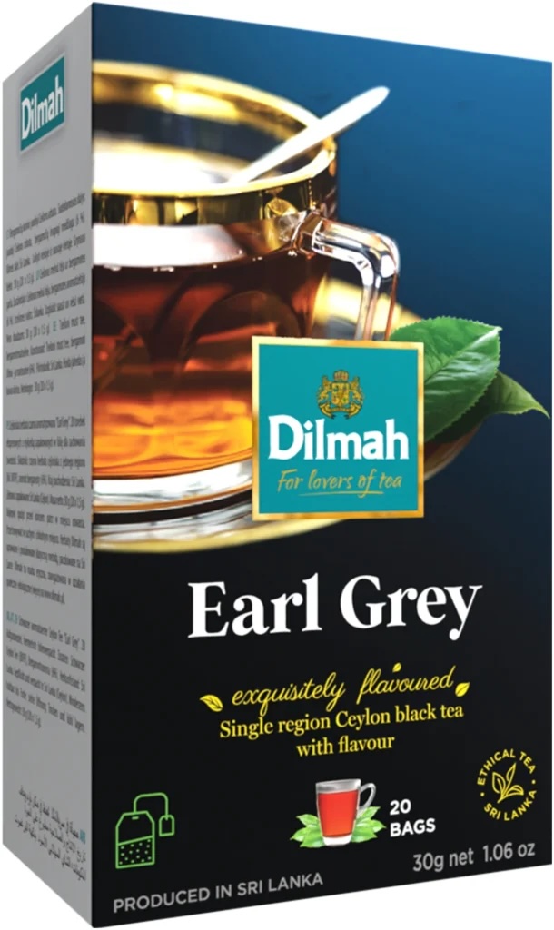Dilmah filteres tea earl grey fekete bergamottal 30 g