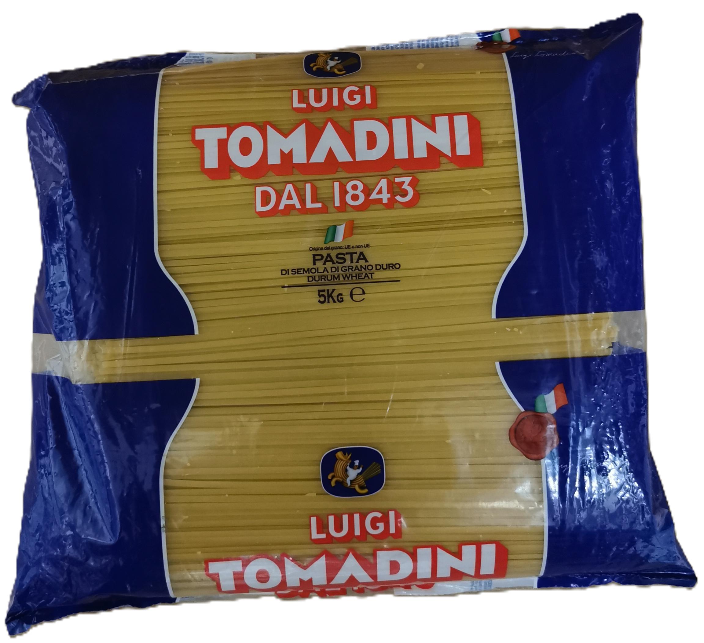 Hosszúmetélt keskeny (Linguine) 5 kg TOMADINI KREL