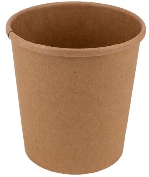 Leveses papírtégely tető 500 ml 25 db-os