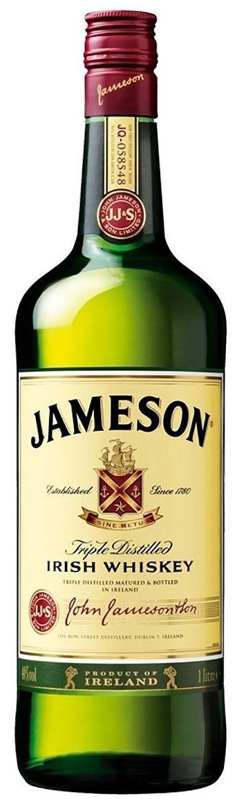 W Jameson Whiskey 40% 1L  DRS
