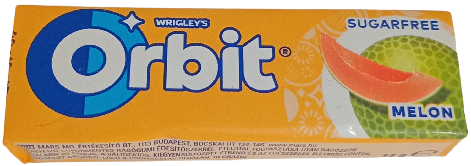 Orbit melon 14 g drazsé 