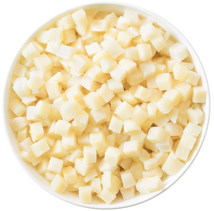 Paszternák kocka 2,5 kg mirelit