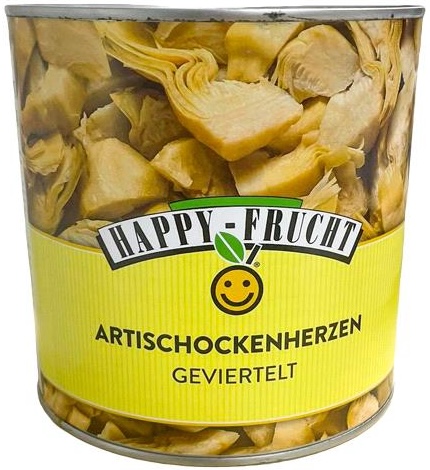 Happy Frucht Articsóka negyedelt 2.500/1.350 g