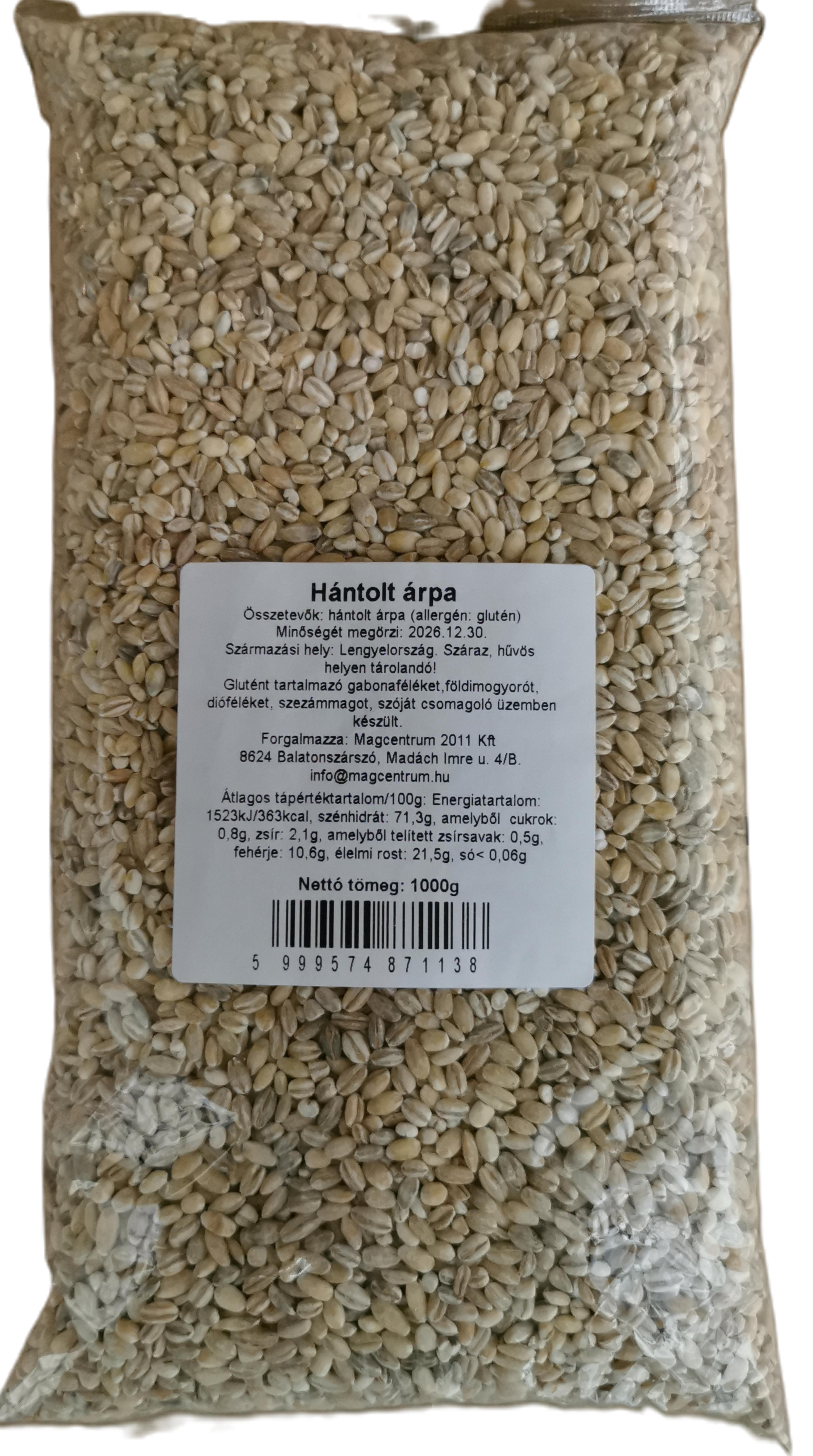 Árpa hántolt 1 kg MAGCENTRUM
