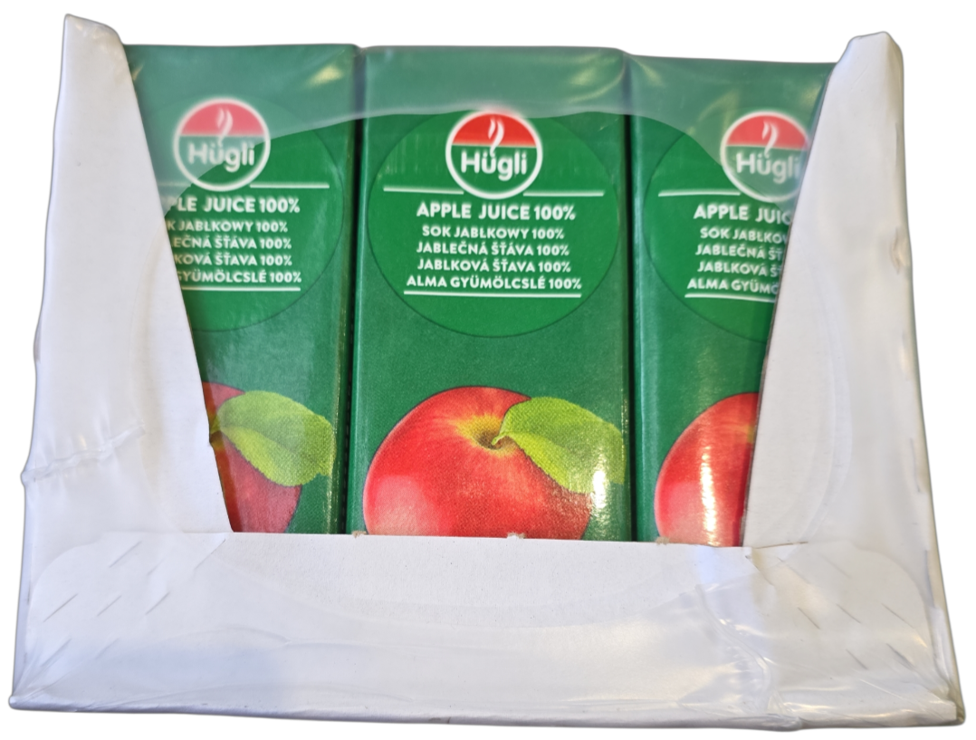 Szűrt almalé Ca+C vitamin 100% 0,2 l HÜGLI