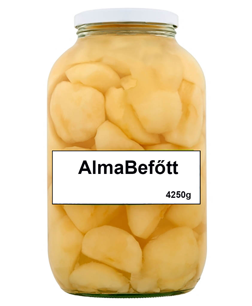 Almabefőtt üveges 4.200/2.200 g MEDO/PARMEN