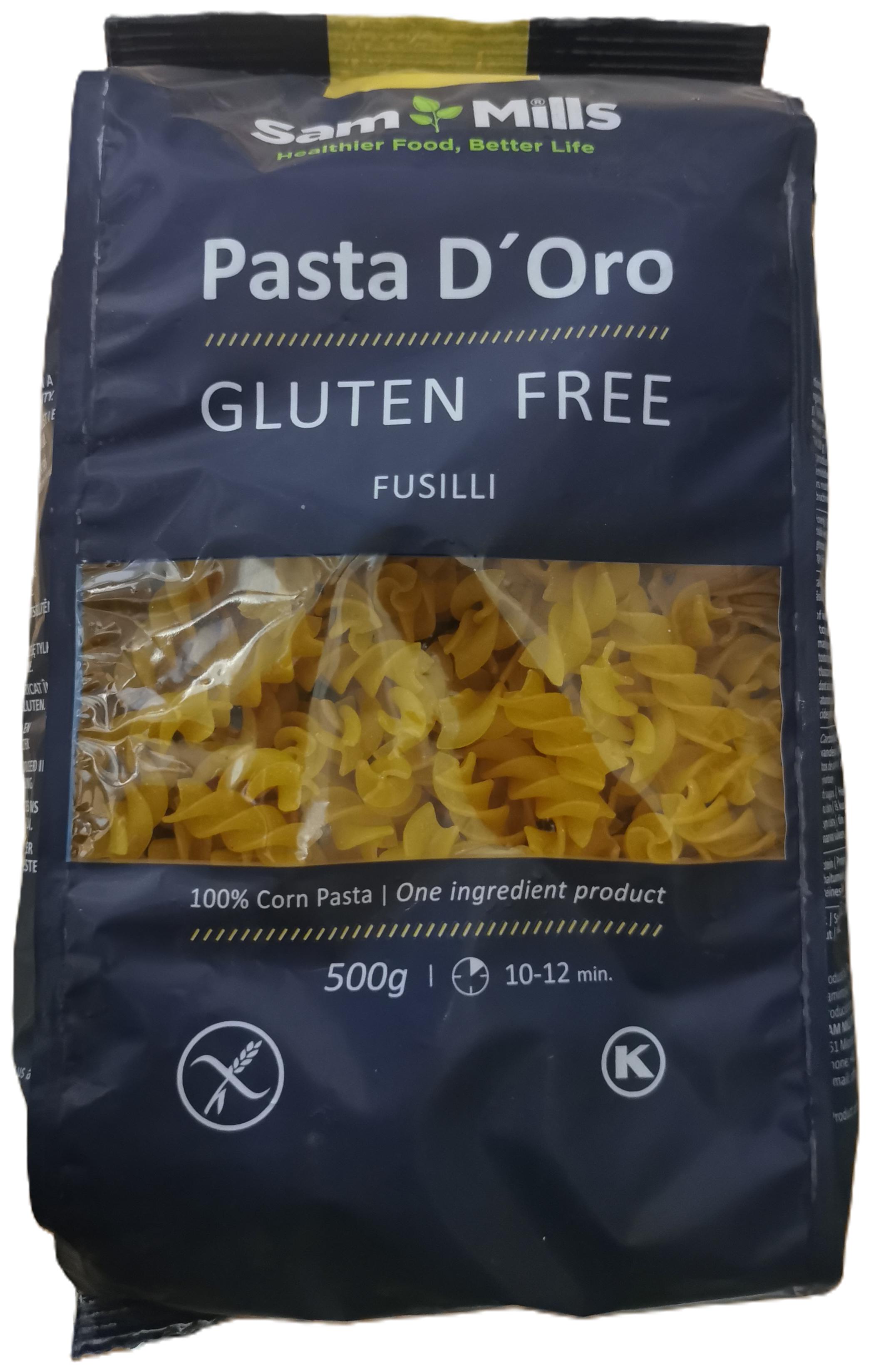 Fusilli (orsó) gluténmentes 500 g PASTA DORO
