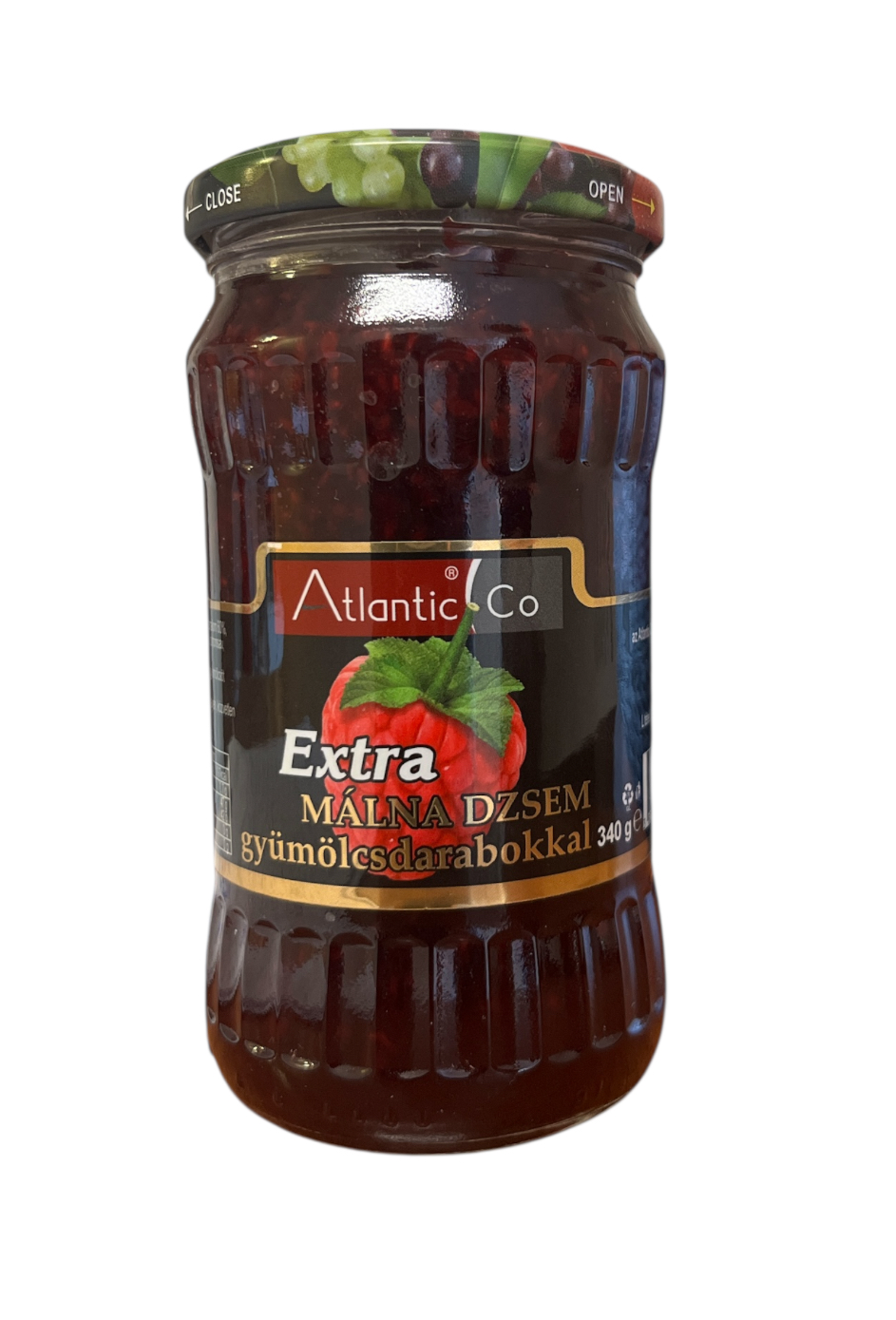 Atlantic-Co  extra Málna dzsem 60% 340 g KREL