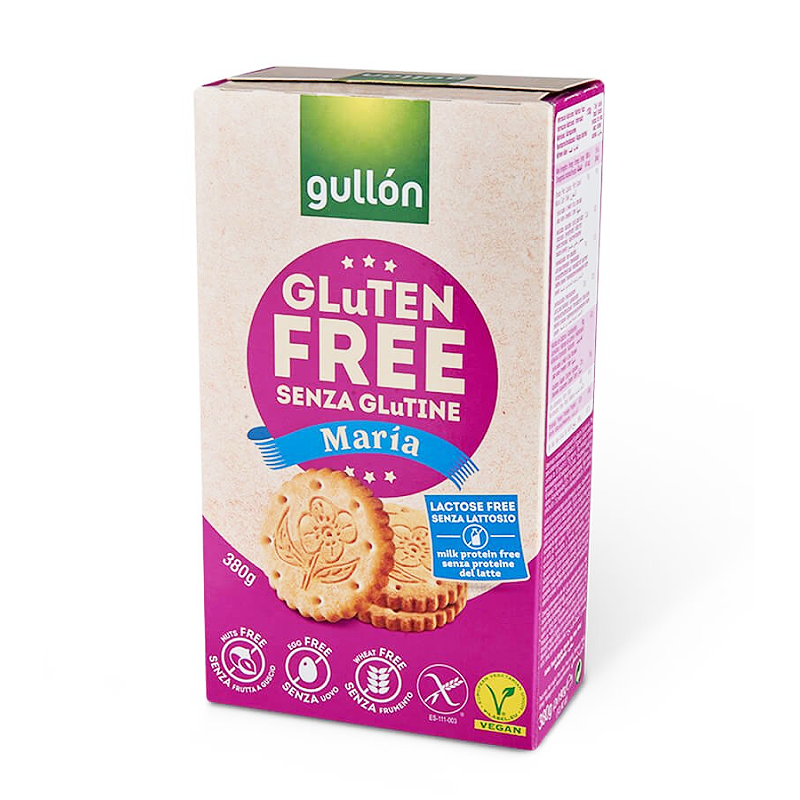 Gullon gluténmentes keksz 380 g MARIA