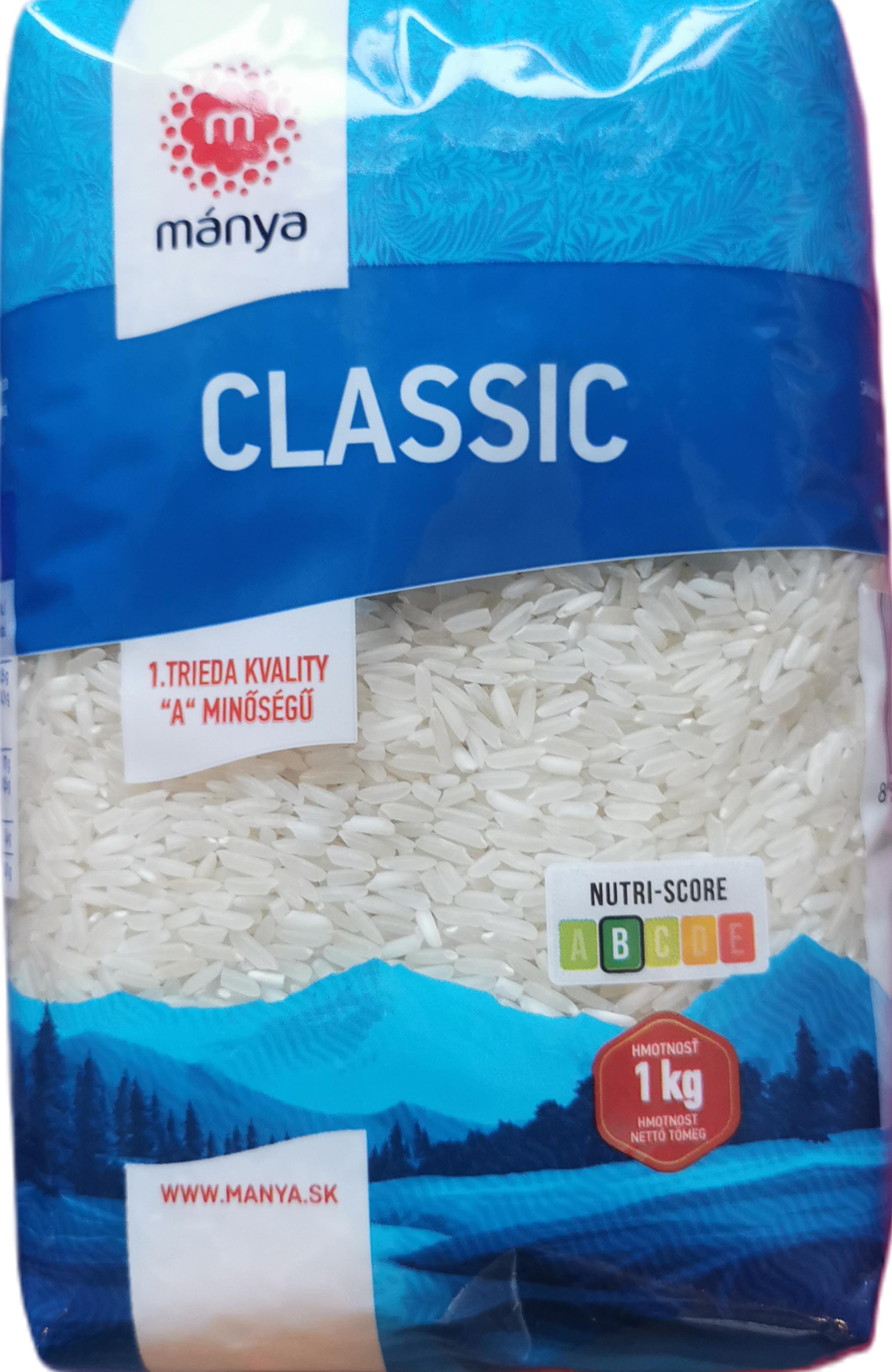 A rizs 1 kg MÁNYA
