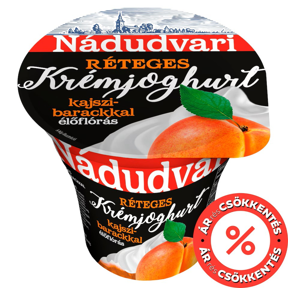 Nádudvari Joghurt réteges több ízben 180 g