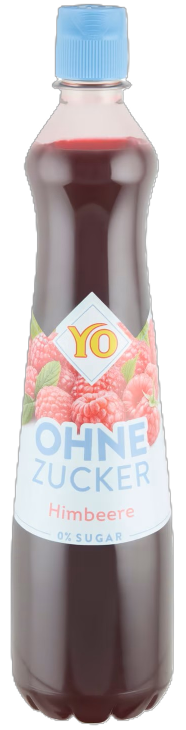 Málnaszörp cukormentes 0,7 l YO/DRS