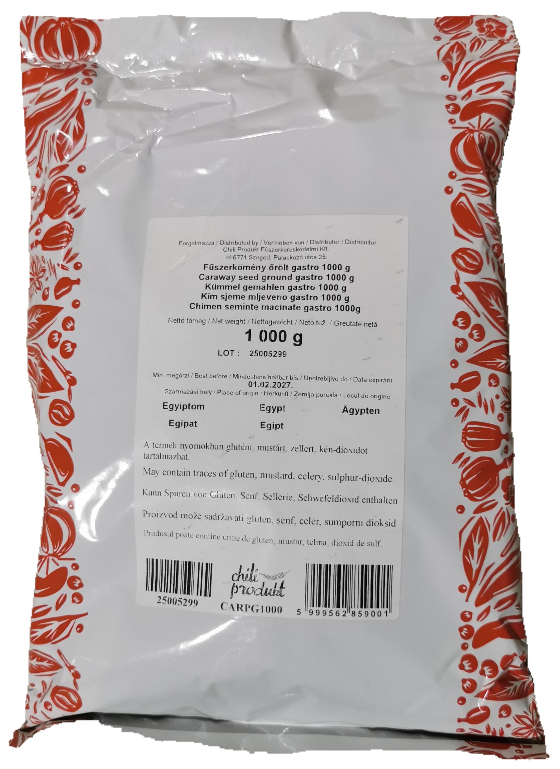 Kömény őrölt 1 kg CHILI PR.