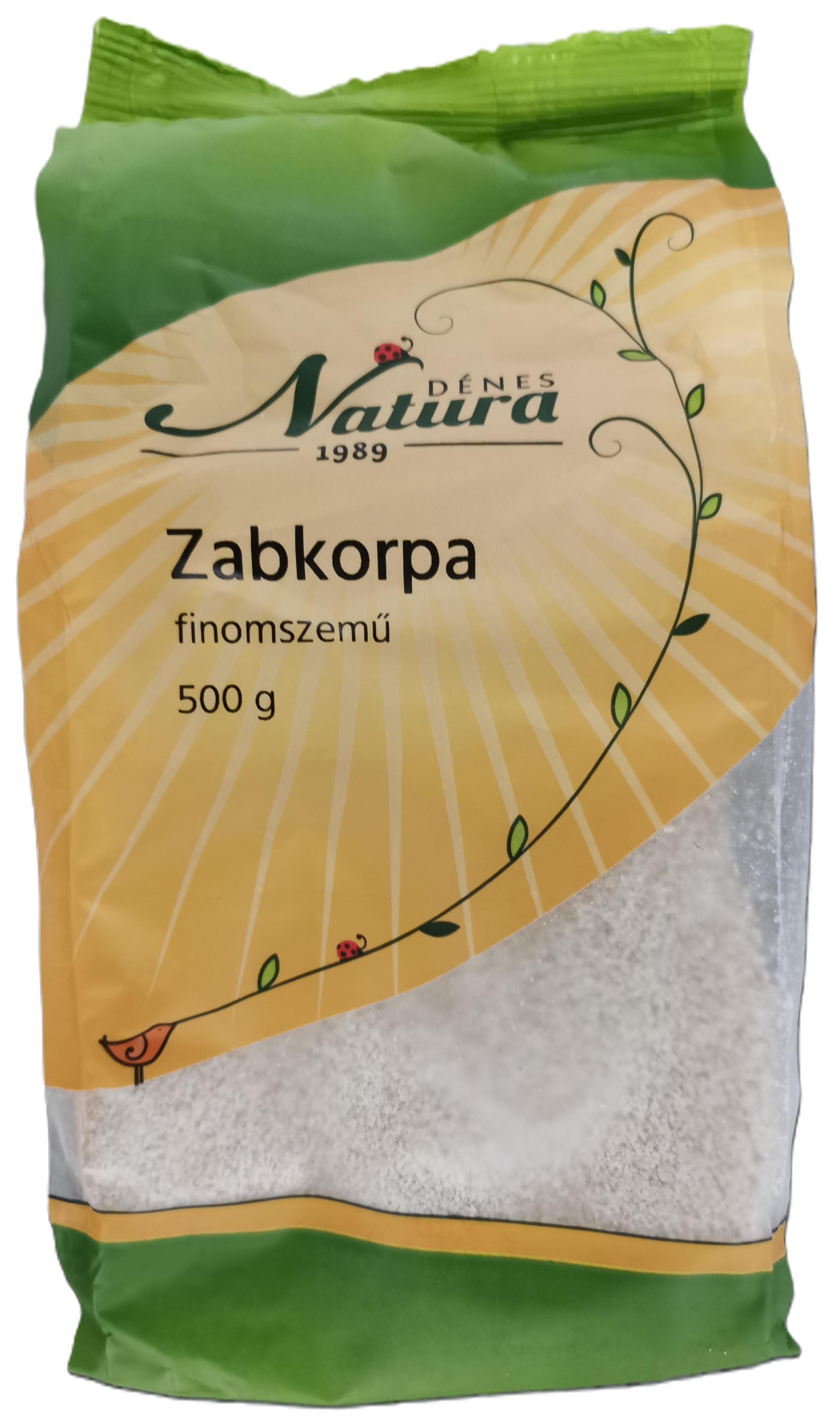 Zabkorpa finomszemű 500 g NATURA
