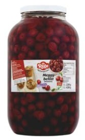 Meggybefőtt üveges magozott 4.200/2.200 g REGE