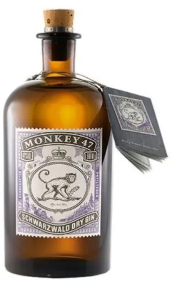 G Monkey 47 Gin Schwarzwald Dry 0.5L 47%