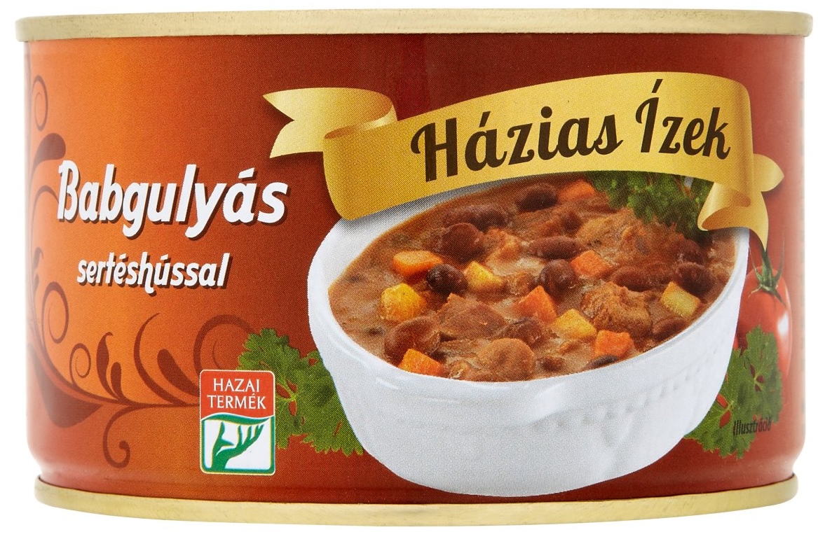 Házias Ízek Babgulyás sertés hússal 400 g