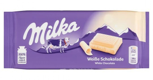 Milka csokoládé white 90 g
