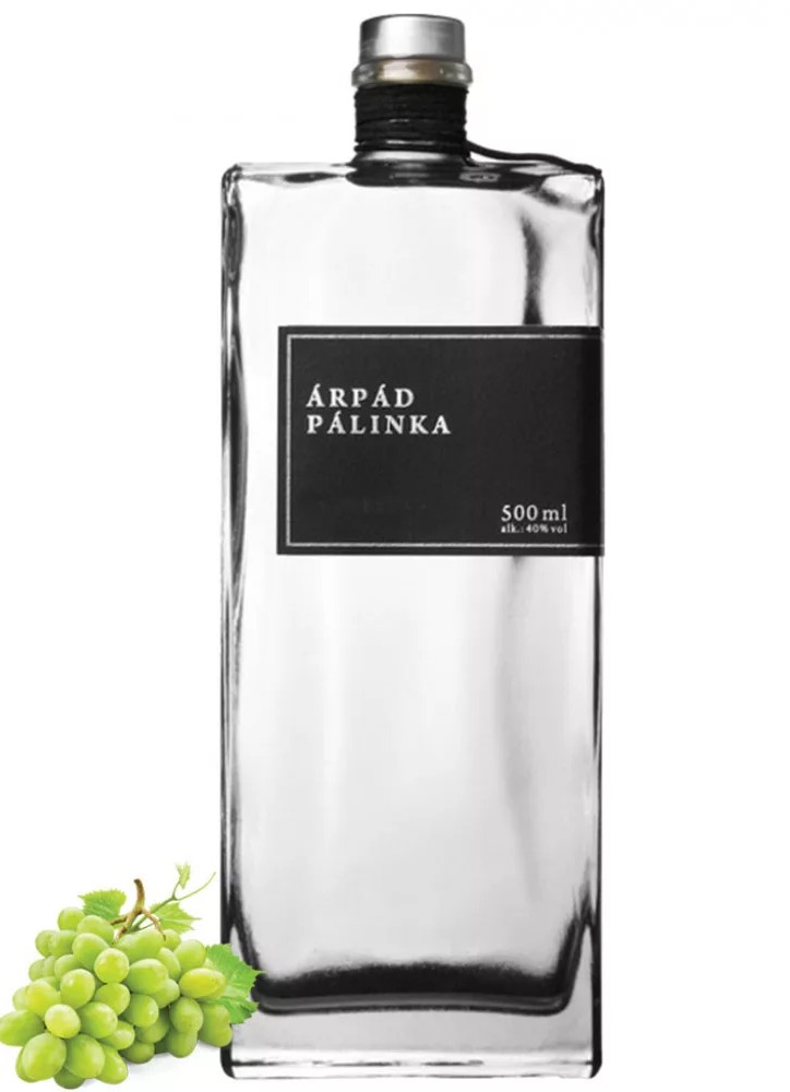 P Árpád Prémium Irsai Olivér Szőlő Pálinka 40%