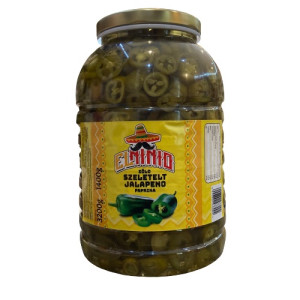 Jalapeno paprika szeletelt 3.200/1.400 g EL NINO