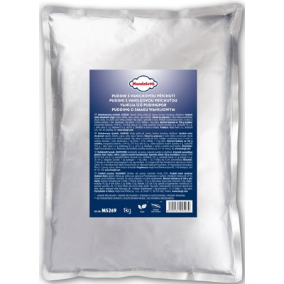 Pudingpor vanília 1 kg MANDOLETTI Pudingpor vanília 1 kg MANDOLETTI