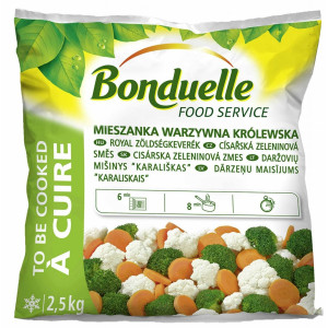 Royal zöldségkeverék 2,5 kg BONDUELLE CLASSIC mirelit