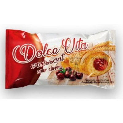 Croissant meggy 50 g (40 db/#) DOLCE VITA Croissant meggy 50 g (40 db/#) DOLCE VITA