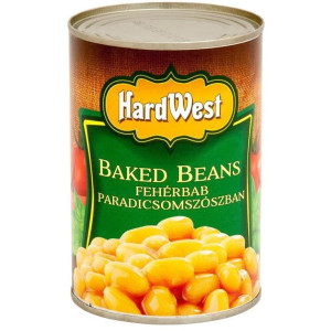 Fehérbab paradicsomos 425 ml/400 g HARDWEST