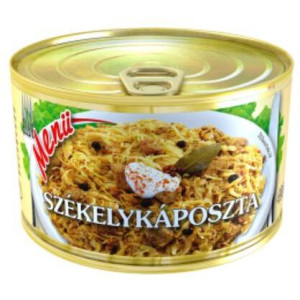Székelykáposzta tépőzáras 400 g MENÜ
