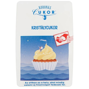 Kristálycukor finomszemcsés 1 kg KORONÁS