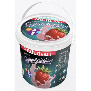 Joghurt epres 700 g NÁDUDVARI