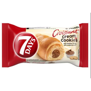 7days croissant mogyorókrém-keksz 60 g (20 db/#)