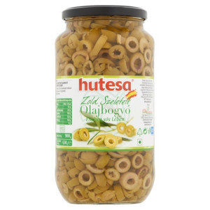 Hutesa olívabogyó zöld szeletelt 935 ml