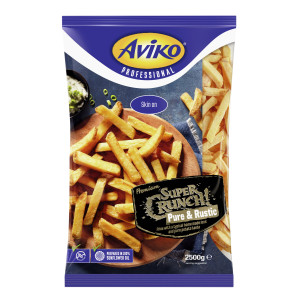 Hasábburgonya Super Crunch Pure & Rustic Aviko 2,5 kg mirelit