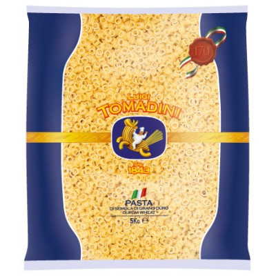 Tomadini kiskarika anellini rigati 5 kg