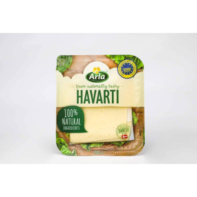 Arla szeletelt havarti sajt 150 g Arla szeletelt havarti sajt 150 g