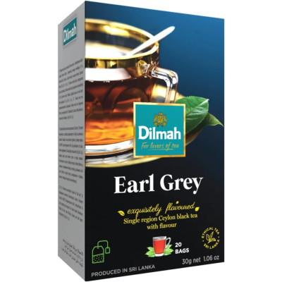 Dilmah filteres tea earl grey fekete bergamottal 30 g Dilmah filteres tea earl grey fekete bergamottal 30 g