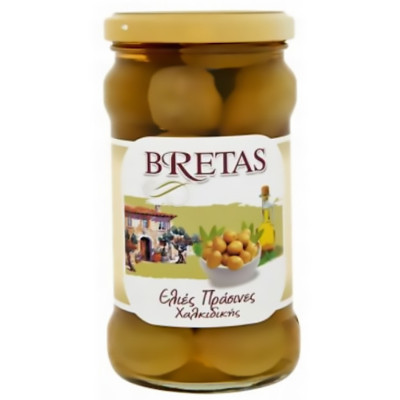 Bretas olívabogyó zöld magos 300/180 g Bretas olívabogyó zöld magos 300/180 g