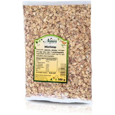 Natura müzli alap allergénmentes 500 g Natura müzli alap allergénmentes 500 g