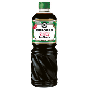 Kikkoman szójaszósz alacsonyabb sótartalommal  975 ml